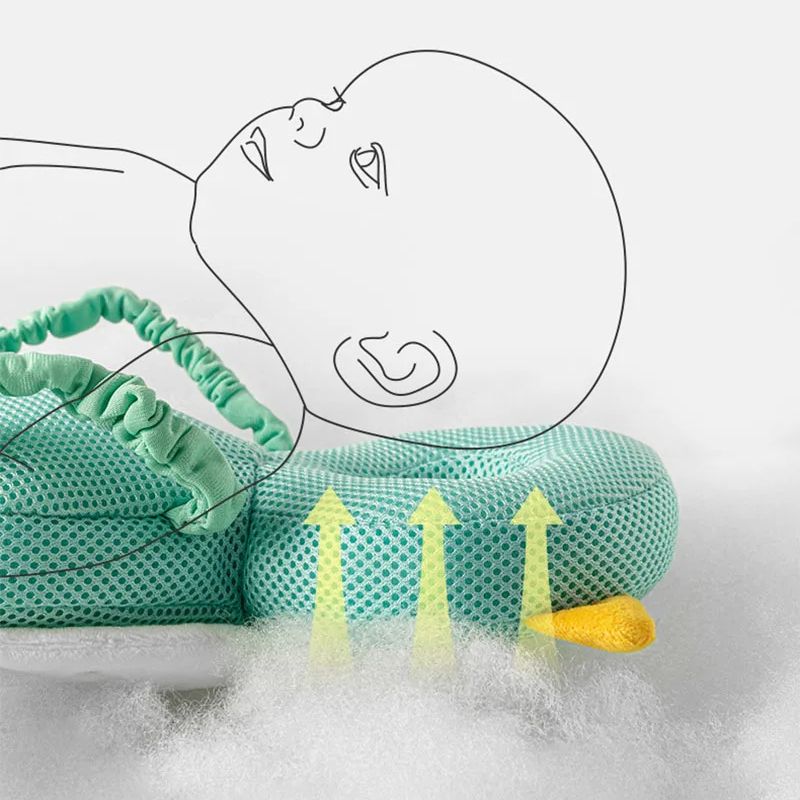 Fallskydd för små upptäckare – Babykudde i supermjuk design