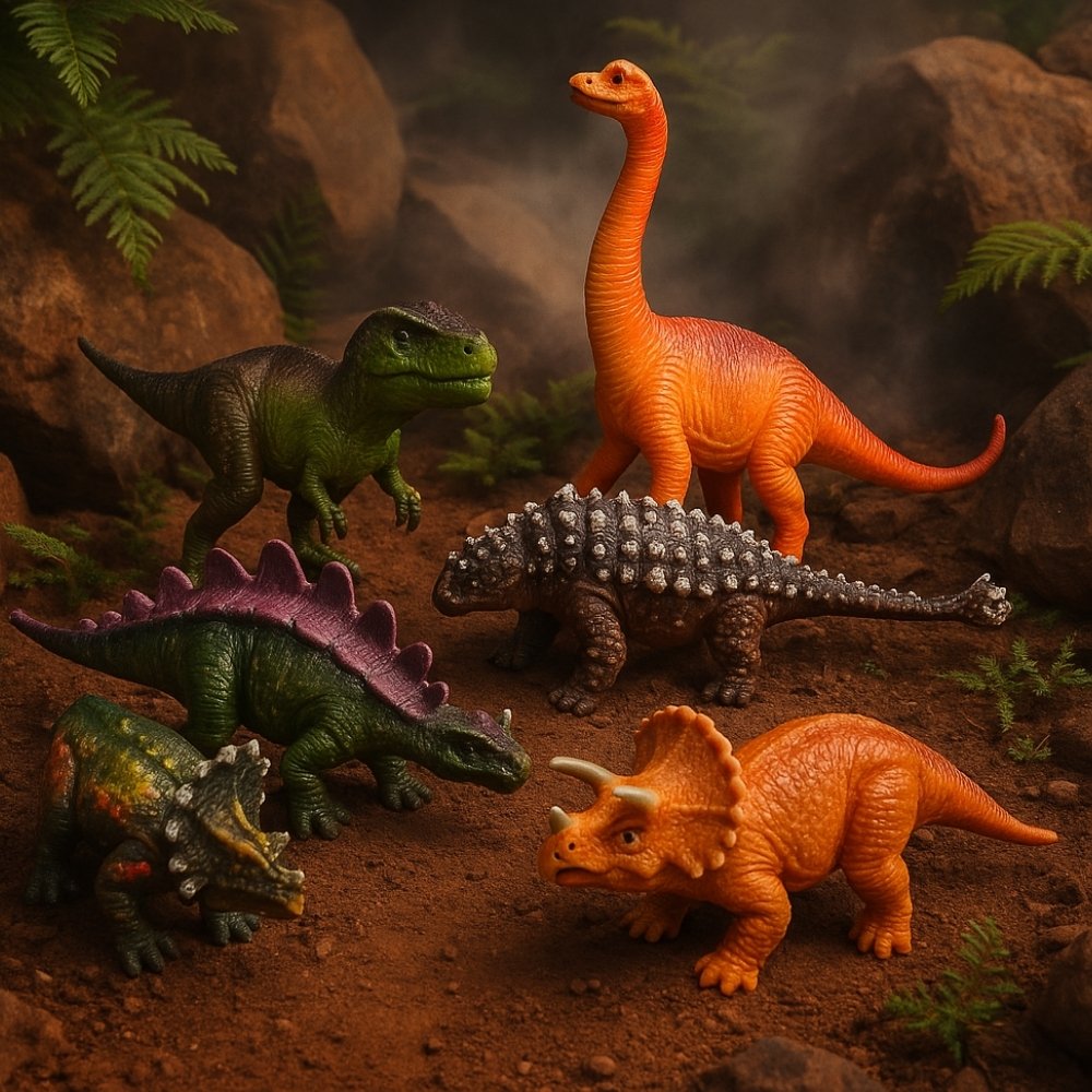Jurassic Mini Dinos 6-pack